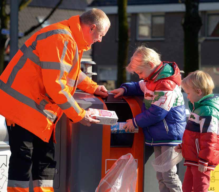 Conclusies 216 en doorkijk 217 De hoeveelheid restafval per inwoner is over 216 met 16 kg per inwoner afgenomen. Dat is ruim 8% minder.