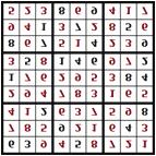 PUZZEL: SUDOKU SPELREGELS - Sudoku wordt gespeeld op een veld van 9x9 vakjes, verdeeld in blokjes van 3x3 vakjes; - Een Sudoku begint met enkele reeds met nummers