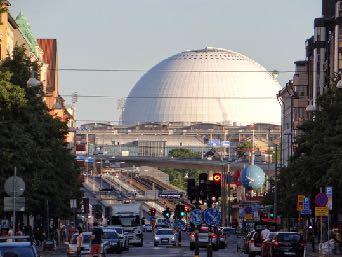 Opdracht 12 De Ericsson Globe in Stockholm (Zweden) is een evenementenhal waar voornamelijk ijshockeywedstrijden en