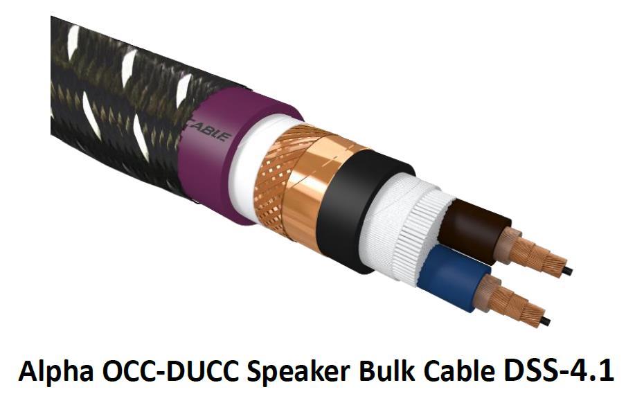 Furutech Primeur: DSS-4.1 Speakerkabel Alpha OCC-DUCC Speaker Cable DSS-4.