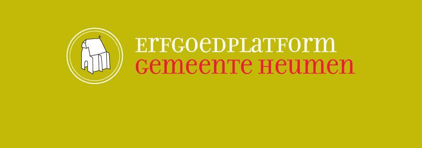 Algemene ledenvergadering Erfgoedplatform Gemeente Heumen Algemene ledenvergadering 13 april 2016 Café Kanaalzicht Heumen 1.