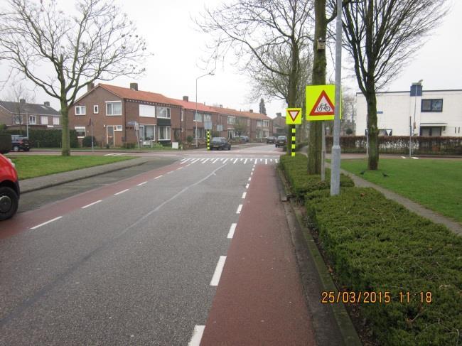 (sectie IV) vanuit fietsstraat