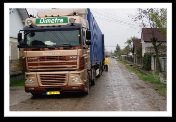 Transport Op 10 juli vertrok een transport met hulpgoederen en materialen voor de werkvakantie naar Roemenië.