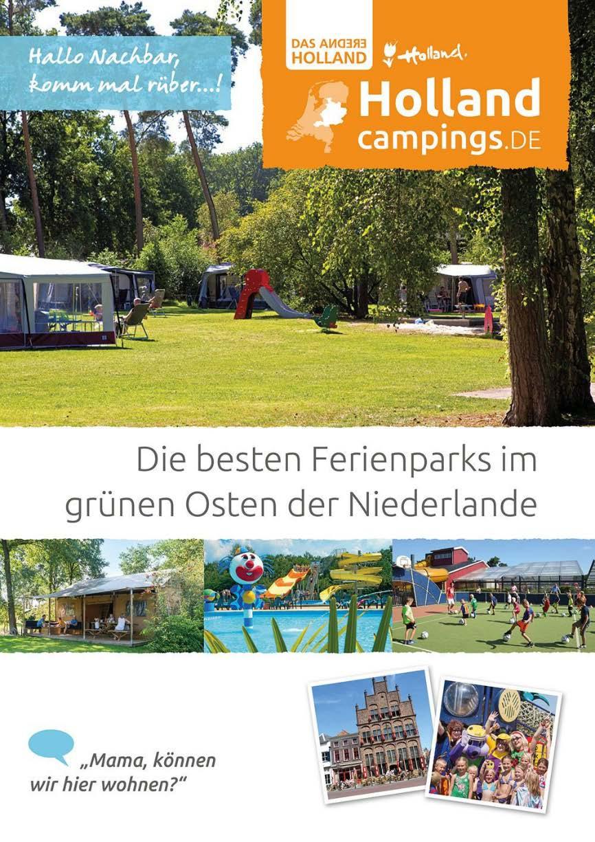 Samenwerking 9 recreatieparken in Duitse marktbewerking Gezamenlijke inkoop Gezamenlijke