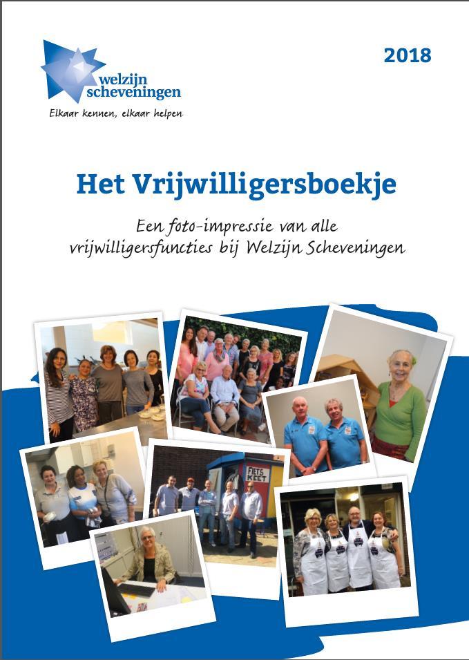 3.5 Uitgave Seniorengids en Vrijwilligersboekje Welzijn Scheveningen heeft in 2017 een nieuwe