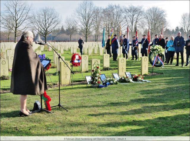 000 Canadezen deden mee aan deze slag. Onder andere het Black Watch Royal Highland Regiment of Canada betrok reeds in November 1944 stellingen in Groesbeek.