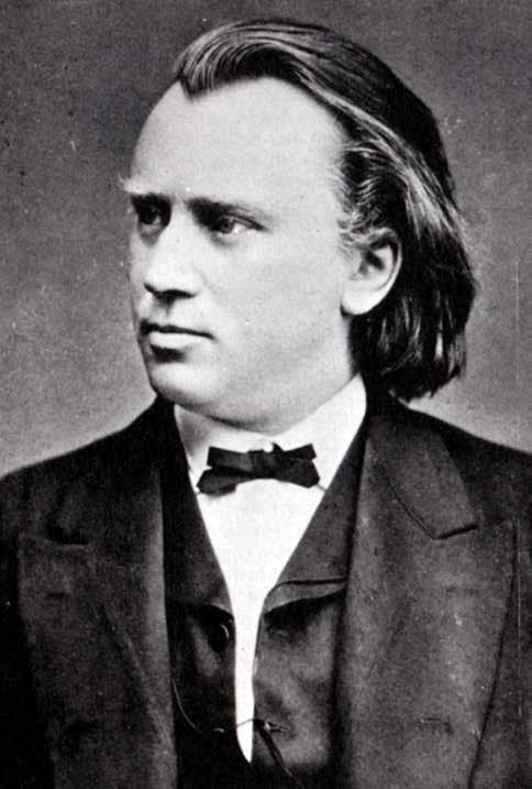 Johannes Brahms Sinds mijn eerste composities ben ik altijd trouw gebleven aan mijn initiële principes: ik componeer niet om mijn publiek te behagen of omdat een aantrekkelijke jongedame het zus of