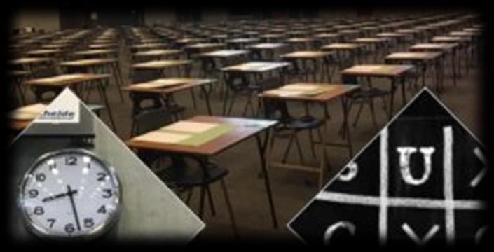 CSE - centraal schriftelijk examen Voor de meivakantie: bloklessen en examenvoorlichting + -foto.