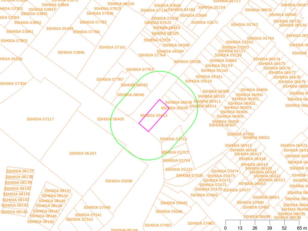 Kadaster Perceelgrenzen 25-meter contour Geselecteerd gebied Coördinaten volgens RDM (Rijksdriehoeksmeting) Middelpunt: X