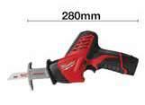 accusysteem - werkt met alle Milwaukee M12 accu s M12 HV-0 M12 JS-0 M12 JS-22B M12 JS-402B M12 CHZ-0 M12 CHZ-402C C12 HZ-0 C12 HZ-202C Spanning (V) 12 Capaciteit accu (Ah) Aantal meegeleverde