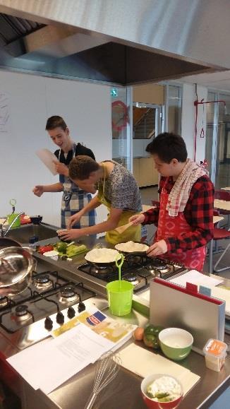 Die voorbereidingen bestaat onder andere uit het maken van oude examens, het werken in Sketch-up (en wat kunnen sommige leerlingen dit goed!