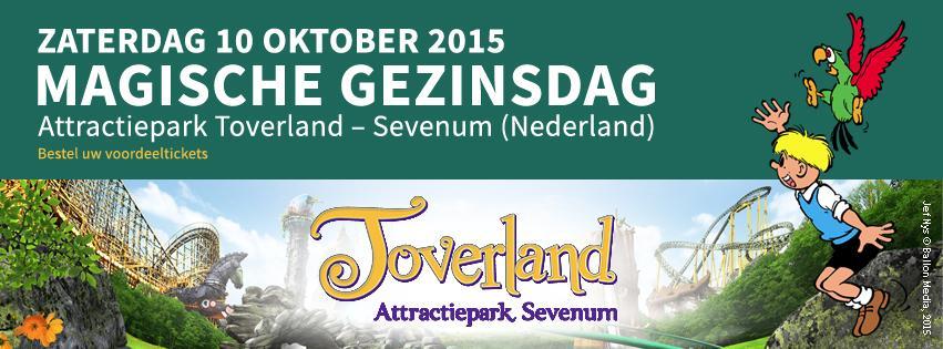 Magische Gezinsdag in attractiepark Toverland AL OVERTUIGD EN JE WIL ONMIDDELLIJK INSCHRIJVEN? Alle info via: https://www.gezinsbond.be/paginas/magische-ledendag-in-toverland.
