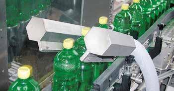 De combinatie van luchtmessen en ventilator maakt een snelle en efficiënte droging van flessen mogelijk. bij ROBUST ( ) bij AIRPACK ( ) 113.859 17.35 17.286 14 van PVC 19 van PVC van PVC 17.