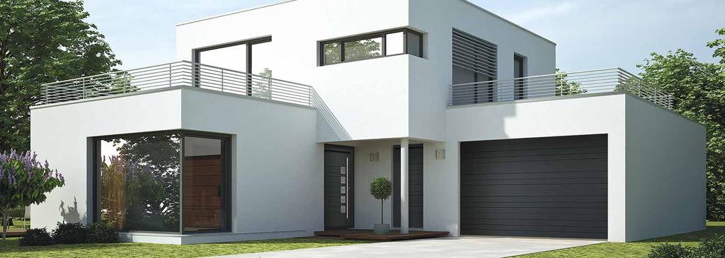 2 3 Sectionaale garagepoorten De Infinity Design-poorten worden vervaardigd uit de beste onderdelen van toonaangevende Europese leveranciers.