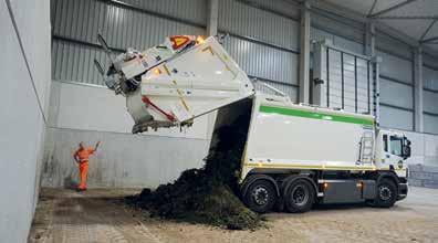 Eerste GFT in composteerinstallatie Midden oktober 2017 is de eerste vrachtwagen met GFT geledigd in de gloednieuwe composteerinstallatie in Aalst.