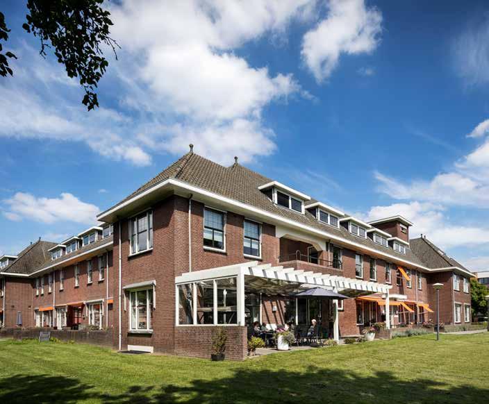 Locatie Hospice Marianahof biedt veiligheid, geborgenheid en privacy en is gelegen in een parkachtige omgeving aan de San Francescolaan in Etten-Leur.