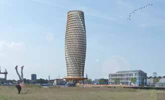 Appartemententoren Vlissingen Betrokken partijen Projectdata Schelde icoon BV WTS Architecten Omvang 17.000 m2 BVO 100 m.