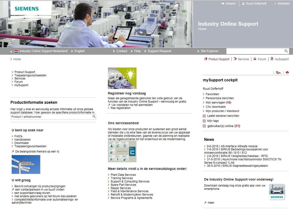 Siemens Industry Online