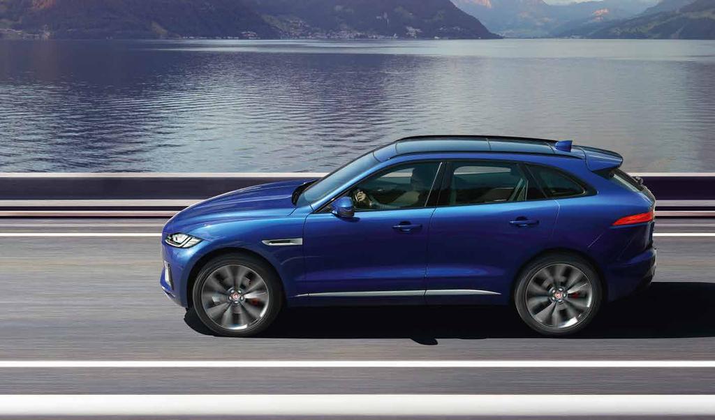 JAGUAR F-PACE De F-PACE is een echte performance SUV een echte Jaguar. Het is de ultieme praktische sportwagen: een perfecte blend van indrukwekkende schoonheid, dynamisch weggedrag en veelzijdigheid.