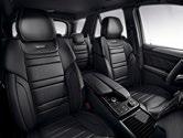 . GLE 63 S 4MATIC Standaard interieur AMG-interieur: AMG-sportstoelen met verbeterde zijdelingse ondersteuning, AMG-stoeldessin en AMG-embleem in de voorste en achterste stoelleuningen; bekleding in