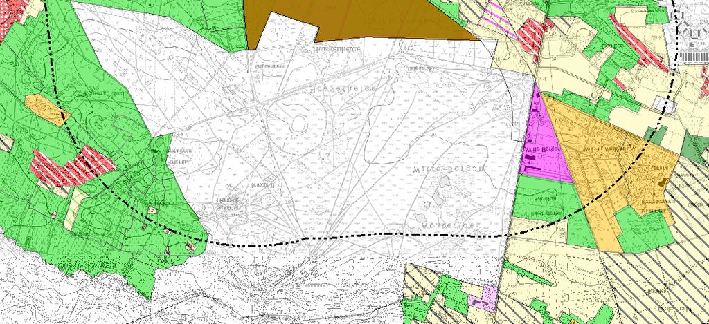 5 1 2 3 4 N74 Gebied voor hergebruik van materialen en energie Buffer Zone met verplichte opgraving van noord naar