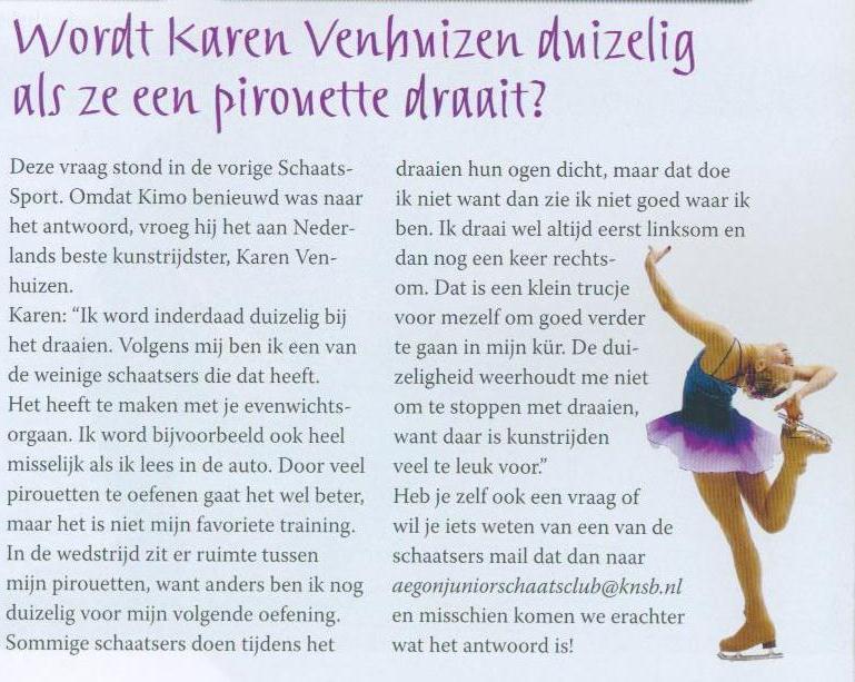 Ze willen meer voor de kinderen doen en hebben tevens een pagina in het KNSB blad schaatssport. In deze editie en op internet staat een kleurplaat, waarmee je prijzen kunt winnen.