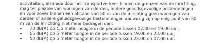 verdisconteerd. 2.3 Wettelijk kader bevindt zich op een niet-gezoneerd industrieterrein.