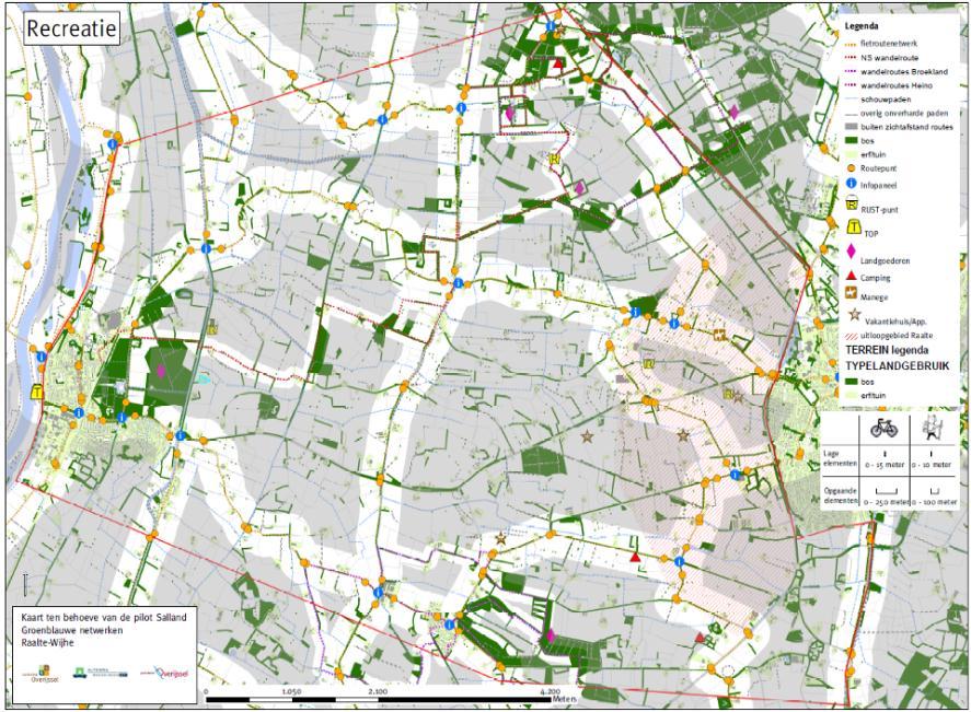 van bosranden en natte graslanden