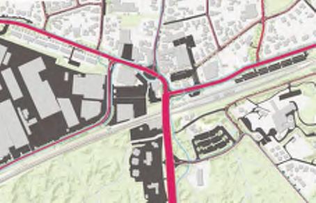 Ruimte voor de auto, verkeersintensiteit en fietsverbindingen _Dominantie van gemotoriseerd verkeer Het stationsgebied van Nunspeet