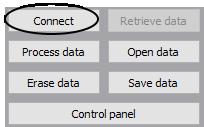 Figure 11: Over and graph priting Figure 12: Menu click connect Figure 13 Menu click Retrieve data Step 5. The user can set filters if required.