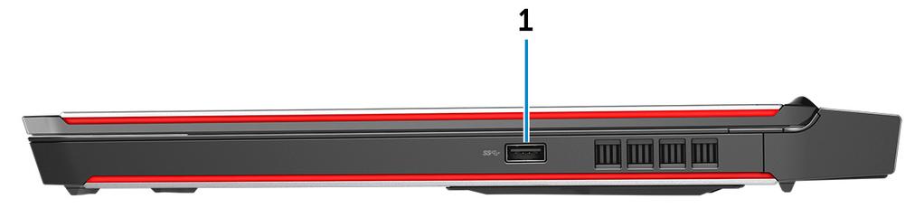 OPMERKING: Als de lading van de batterij minder dan 10 procent is, moet u de netstroomadapter aansluiten om uw computer en USBapparaten die zijn aangesloten op de PowerShare-poort op te laden.