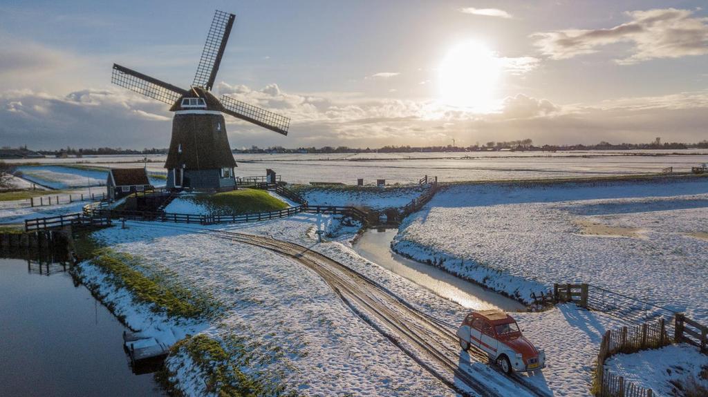 Molenstichting Zeevang Nieuwsbrief maart 2018 De winter voorbij - op naar het voorjaar! Wat over 10 jaar?