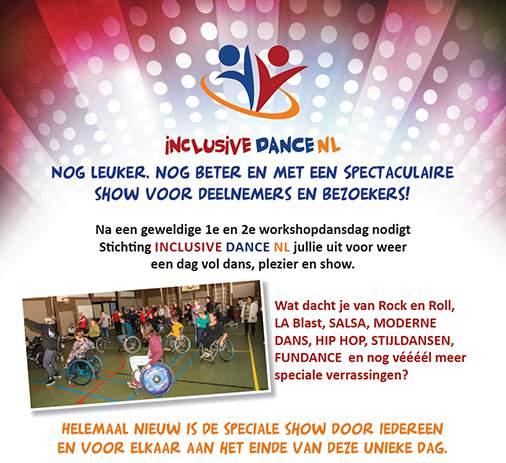 Kijk op de website van Inclusive Dance NL voor meer informatie over deze dag. Leestip van Petra Keijsers, bondsarts NADB Wist je dat dansen de ultieme hersentraining is?