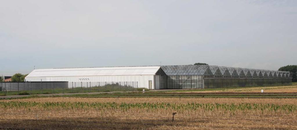 2 schuurruimte en een waterreservoir (Figuur 2,3 en 4). Momenteel wordt het complex tijdelijk verhuurd aan een tuinbouwbedrijf.