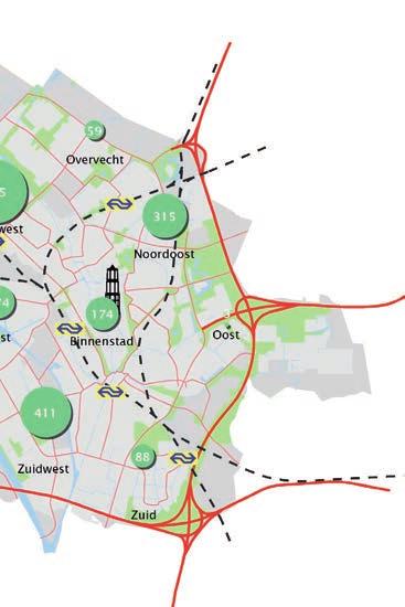 De tien grootste transformatieprojecten in Utrecht Bron: Gemeente Utrecht, vastgoedmonitor De afgelopen vier jaar zijn de prijzen van koopwoningen aanhoudend gestegen.