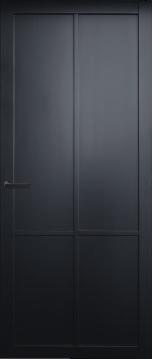 De NERO LEGNO houten binnendeuren zijn vanwege de ranke profilering uitsluitend in een stompe versie beschikbaar.