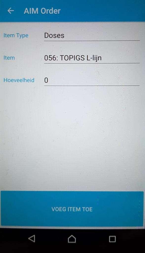 Op dat moment is de bestelling ook daadwerkelijk geregistreerd en ingepland in de orderdatabase.