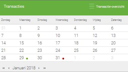 C.2 Geplande opdrachten Bij Geplande opdrachten zijn opgenomen de opdrachten die staan gepland voor een toekomstige datum.