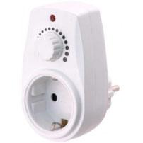 randaarde Plug in 78,47 95,00 HXL TERMO DIM300 Plug in dim Plug in dimmer Dimvermogen 300Watt Model met