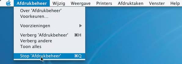 MFL-Pro Suite, de Brother-printerdriver en -scannerdriver en Brother ControlCenter2 zijn geïnstalleerd en de installatie is nu voltooid. Bij gebruik van Mac OS X 0.3.