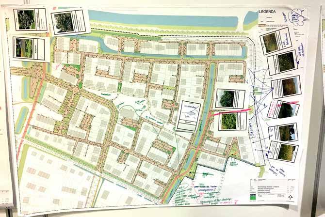 Workshop volwassenen Groep 1 2 3 6 5 Bij de appartementen (1) heeft kijkgroen gecombineerd met (witte) bloeiende struiken met eetbare vruchten.