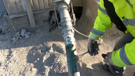 5.2 Gezondheid en veiligheid Veilig werken met cement en beton Cement is een hydraulisch bindmiddel.