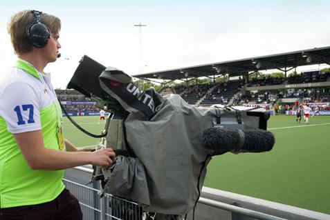 Rabo EuroHockey Championships 2017 in de media 29 UUR HOCKEY EIGEN MEDIA De NOS zond 29 uur hockey uit tijdens het toernooi, 21 uur daarvan was live Het toernooi werd verslagen door de eigen media