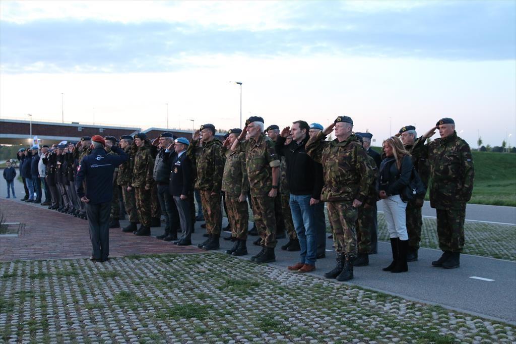 De Sunset March is sinds 19 oktober 2014 een dagelijks eerbetoon aan de geallieerde militairen die gevochten hebben voor de vrijheid van Nederland.