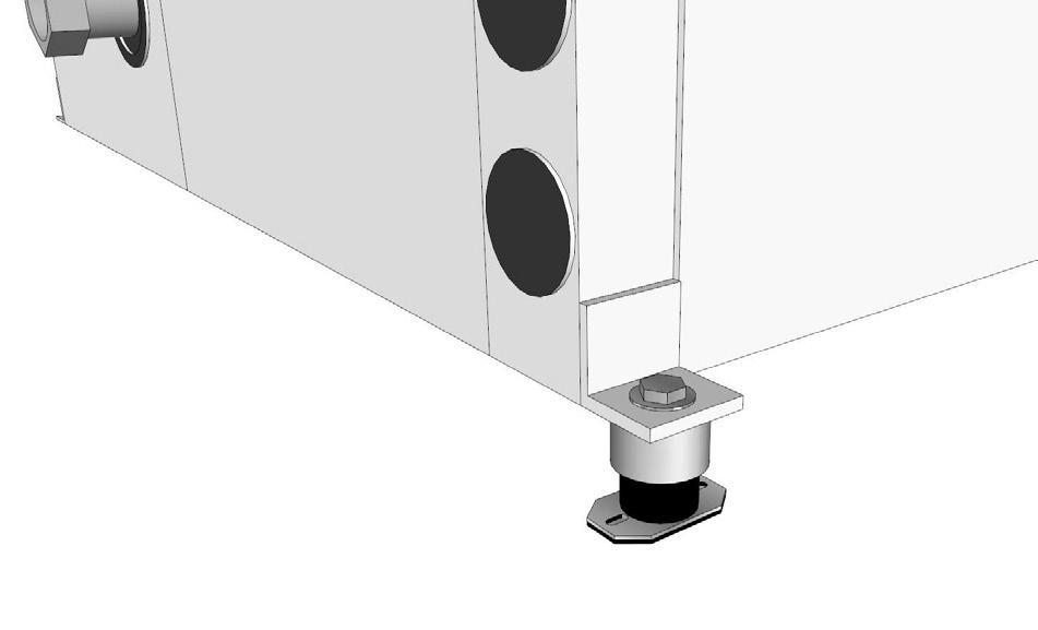 Voor ruimten waar het extra stil moet zijn, zijn ook speciale isolator veren te leveren.