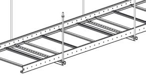 FUNCTIEBEHOUD VAN GEEL GLO4 E30 E90 CONSTRUCTIES Plafondmontage E30 E90 Functiebehoud Van Geel GLO4 stijgladder FB 60 100 Ondersteuningsafstand tot 1200 mm Kabelgewicht max.