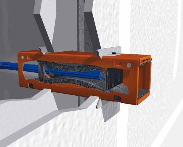 Nietconform Conform GECERTIFICEERD MECHANISCH BRANDWEREND SYSTEEM Het eerste mechanische en automatische brandwerende afdichtingssysteem voor elektrische (en