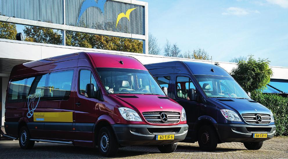 VERVOERSREGELING Taxi Goverde uit Zevenbergen verzorgt al sinds 1996 het scholierenvervoer in opdracht van de Mytylschool.