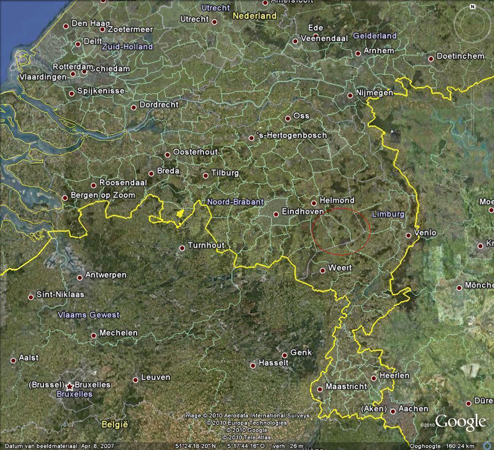 4. Karakteristiek van het onderzoeksgebied Het onderzoeksgebied ligt in de gemeenten Asten, Deurne en Someren in het uiterste zuidoosten van de provincie Noord-Brabant (figuur 1.). Figuur 1.