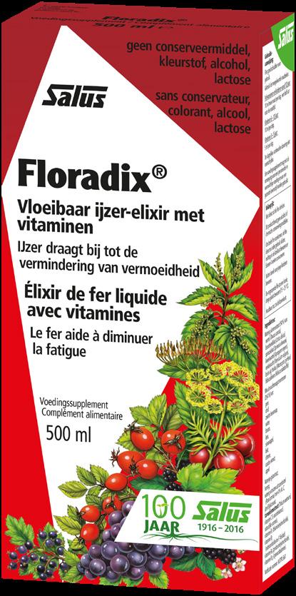 Altijd maar moe? Ik niet meer! Floradix ijzer-elixir is al meer dan 50 jaar dé referentie met honderdduizenden tevreden gebruikers.